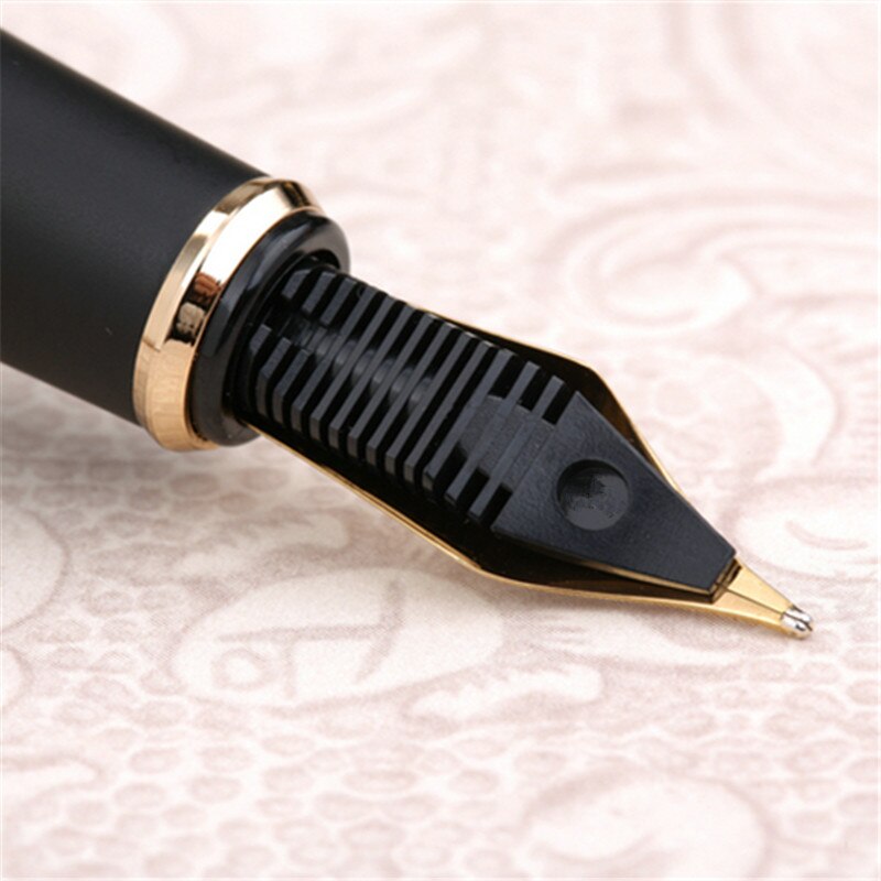 JINHAO 1200 Black Luxurious Business Broad Nib fountain Pens office Business school writing pen