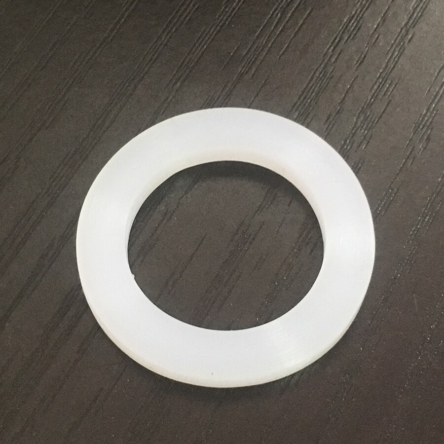 10 PCS DN40 DN50 Silicone Gasket Flat Sealing Washer Spacer For 1-1/2" 2" BSP NPT Fitting