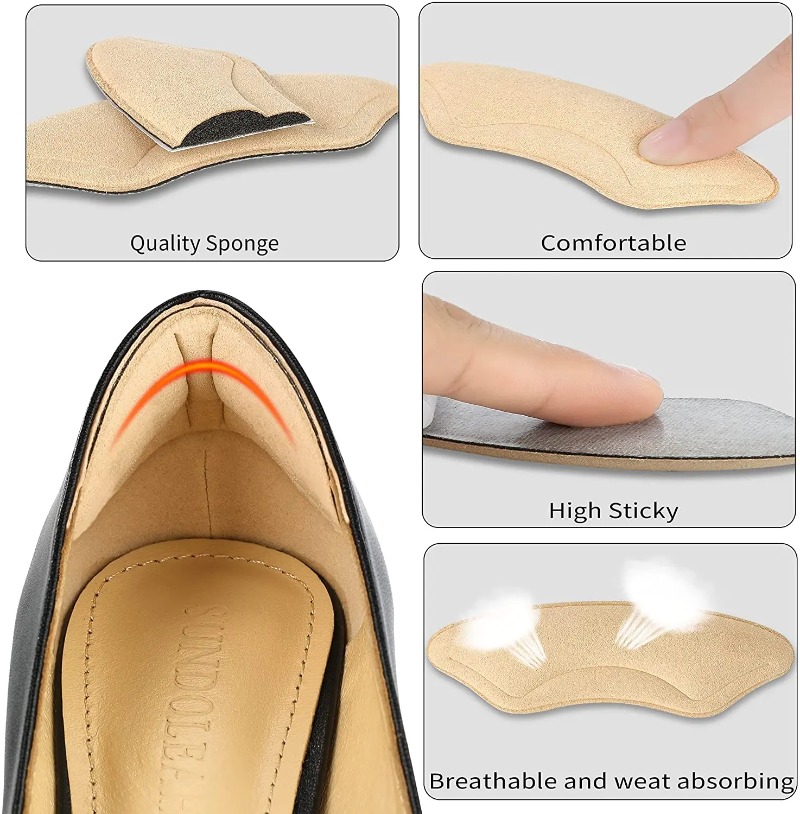 2 stücke High Heel Pads für Sandalen Schuhe in lagen verstellbare Anti wear Kissen Einlegesohlen Füße Einsatz Einlegesohle Heels Pad Protector Vorfuß