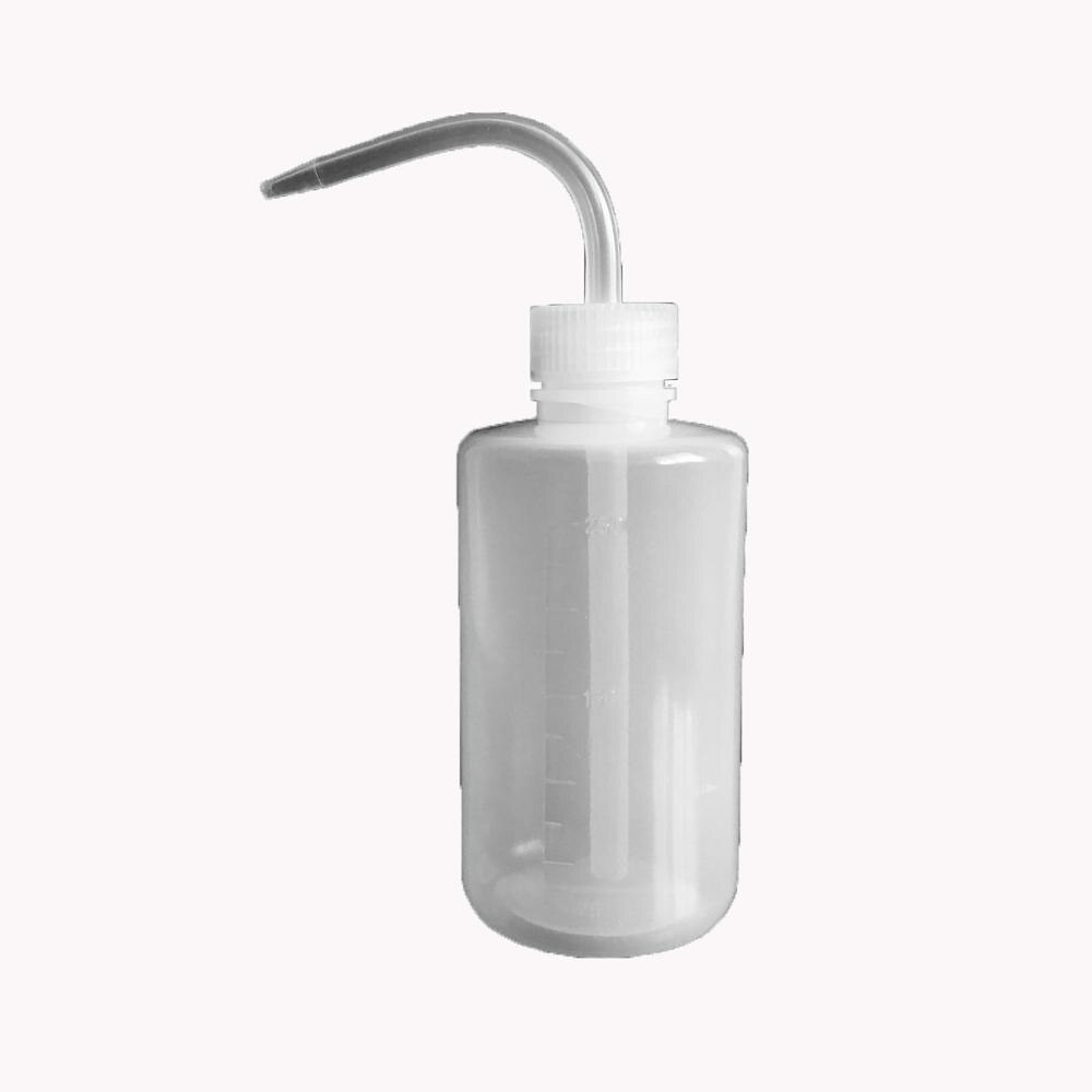 10 stk 250ml vask ren klar hvid plast laboratorievask squeeze flaske gennemsigtig beholder laboratorieflaske
