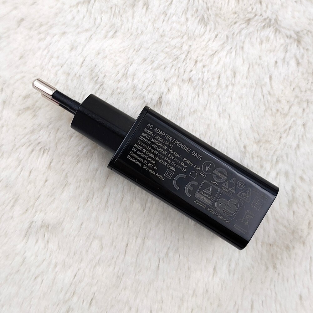 Originele Lenovo Fast Charger 12V2A Eu Plug Quick Charge Adapter Voor Lenovo Z6 Lite Z5 Pro K10 Plus Z5pro Gt k5S K5 Note Z5pro