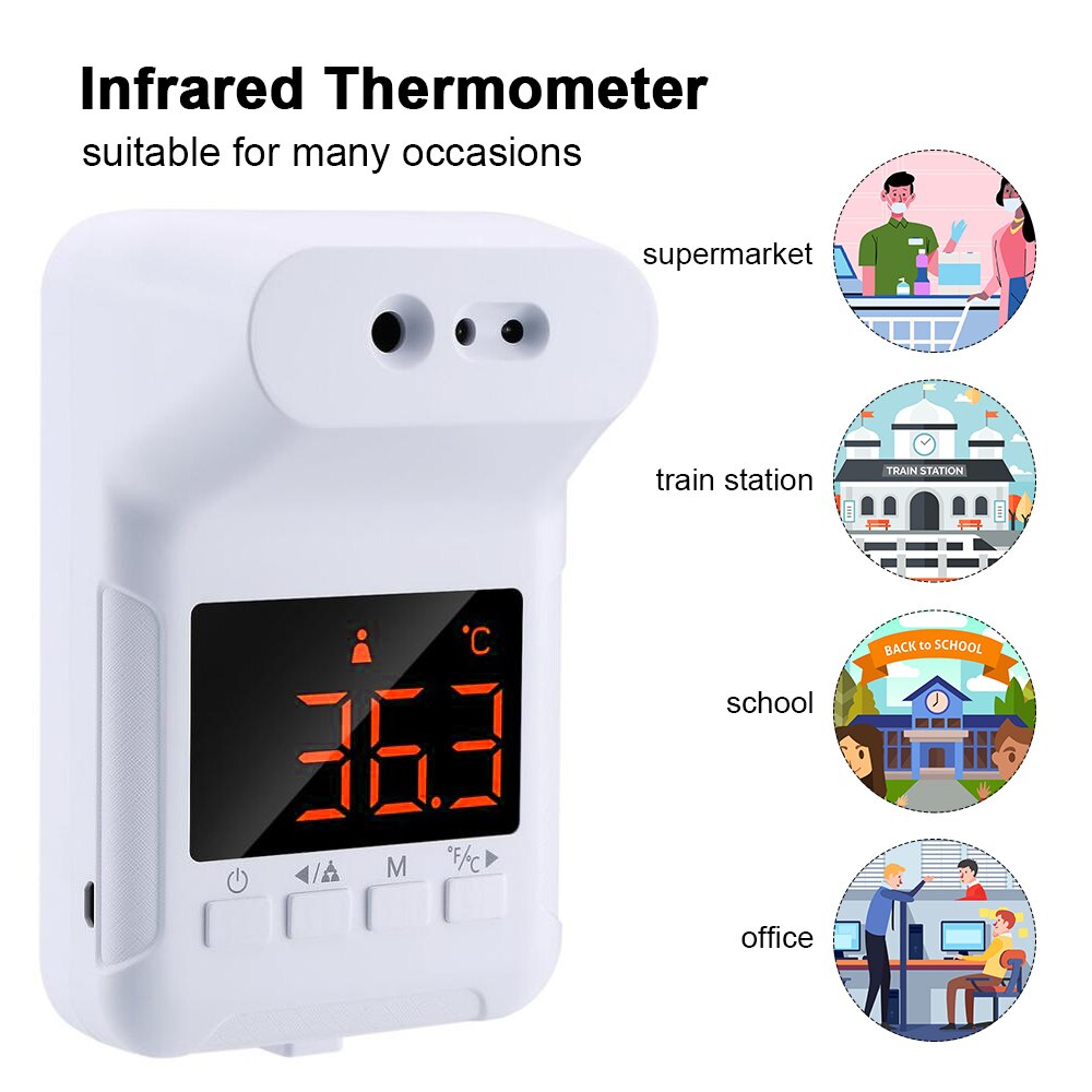 Termometro digitale fronte termometro a infrarossi – Grandado
