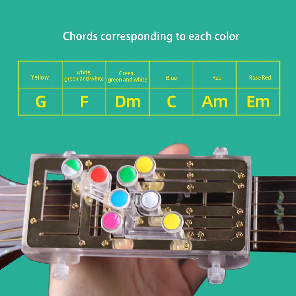 Folk Guitar Teaching Aid Guitar Learning System Study Practice Aid Chord Lesson Play Learning Guitar Aids Tools For Beginners