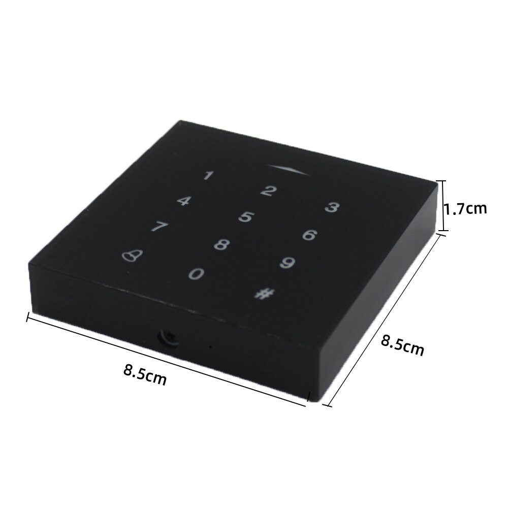 125khz RFID Card Access Control keypad EM card reader Door Lock opener wiegand 26 output keypad code door lock