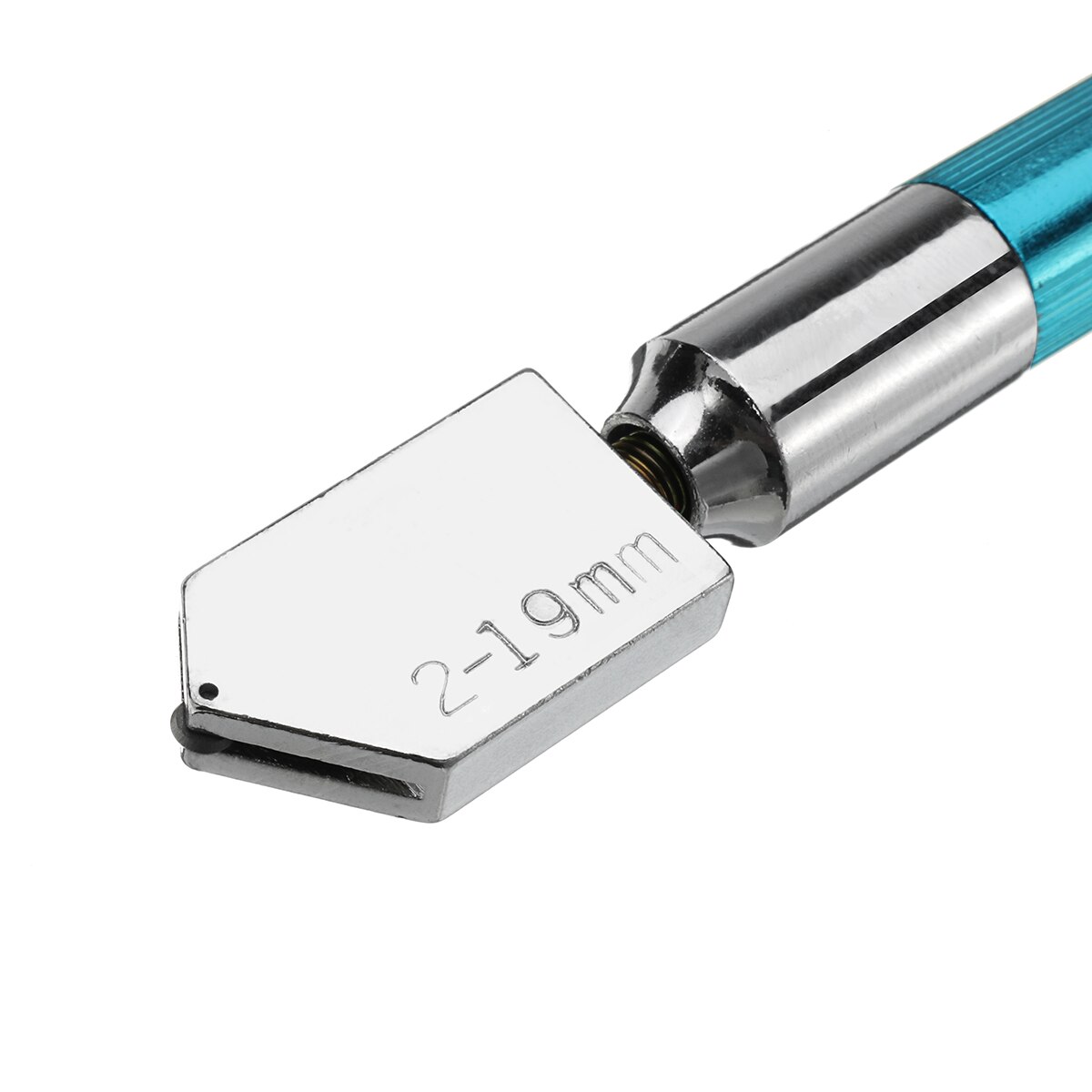 Glass Cutter Diamond Tipped DIY Glass Cutting Tool Glass Cutter Antislip Metal Handle 180mm for Hand Tool Glass Cutting DIY Tool