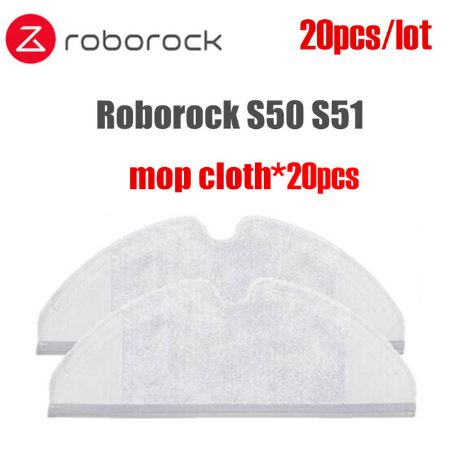 Vandtank til xiaomi roborock robot  s50 s51 s52 s55 t60 t61 støvsuger dele moppe klud vandtank hepa filter tilbehør: Xmmj -10