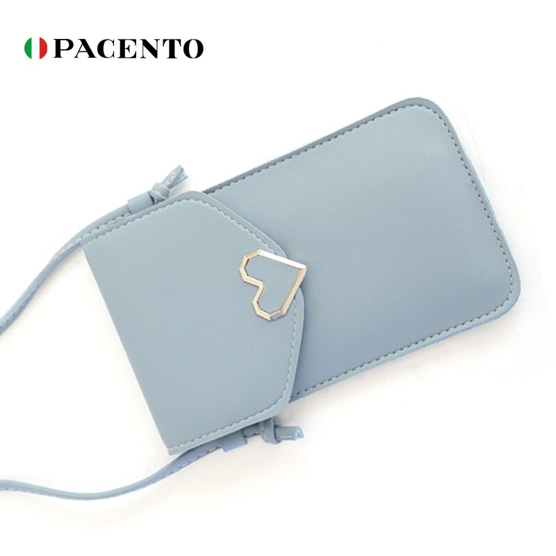 Pacento touchscreen mobiele telefoon tasje mobiele telefoon crossbody tas voor vrouwen schoudertassen voor iphone se samsung galaxy