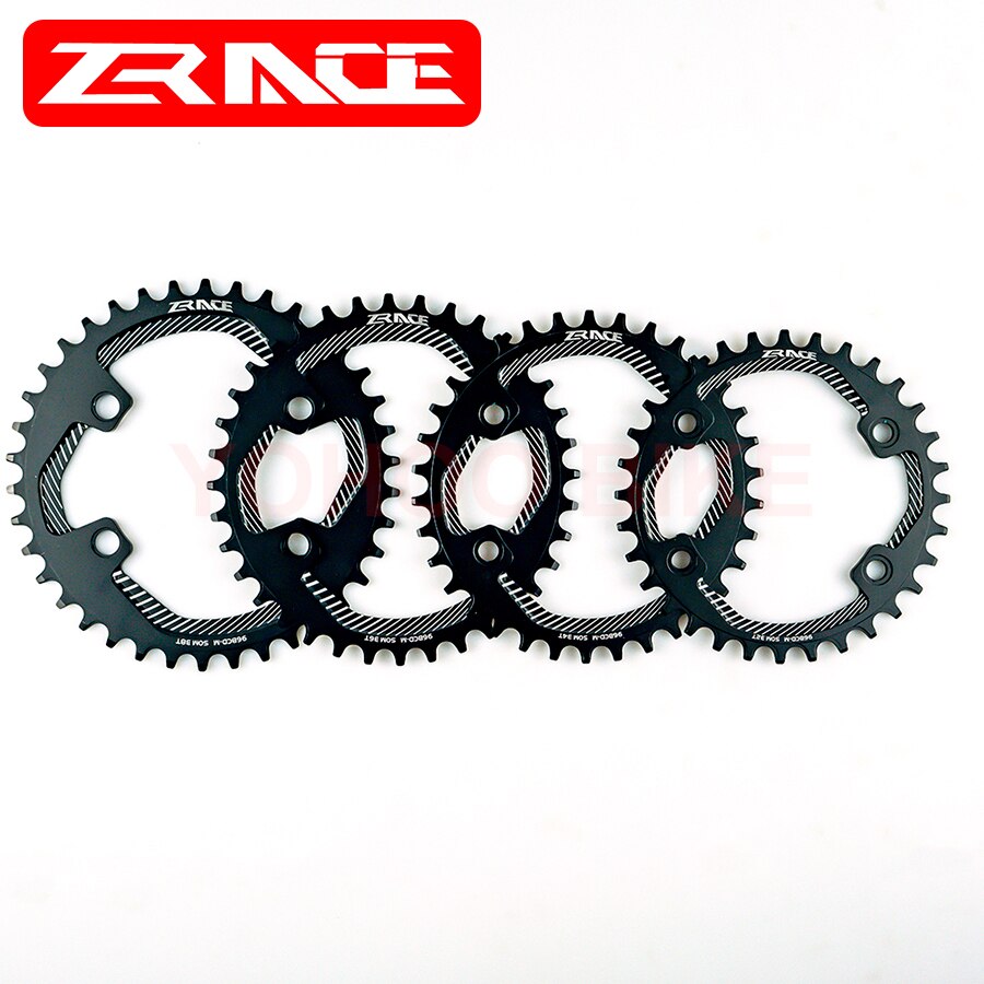 ZRACE bicicleta BCD 96 ancho estrecho bielas dentado plato rueda MTB montaña para Shimano M8000 M7000 M6000,32T 34T 36T 38T