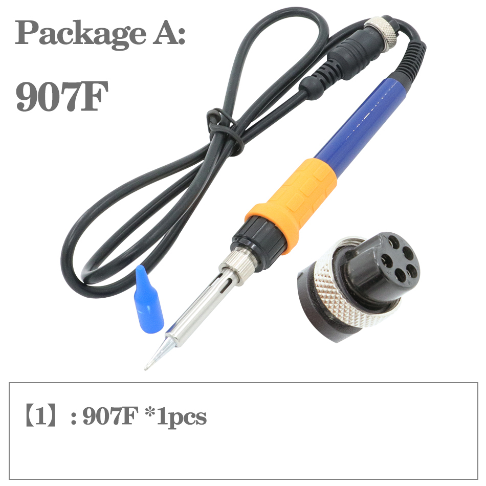 YIHUA soldering station special soldering iron, 907I 907A 907F is suitable for Yihua series soldering station 992D 995D 868D: A  907A