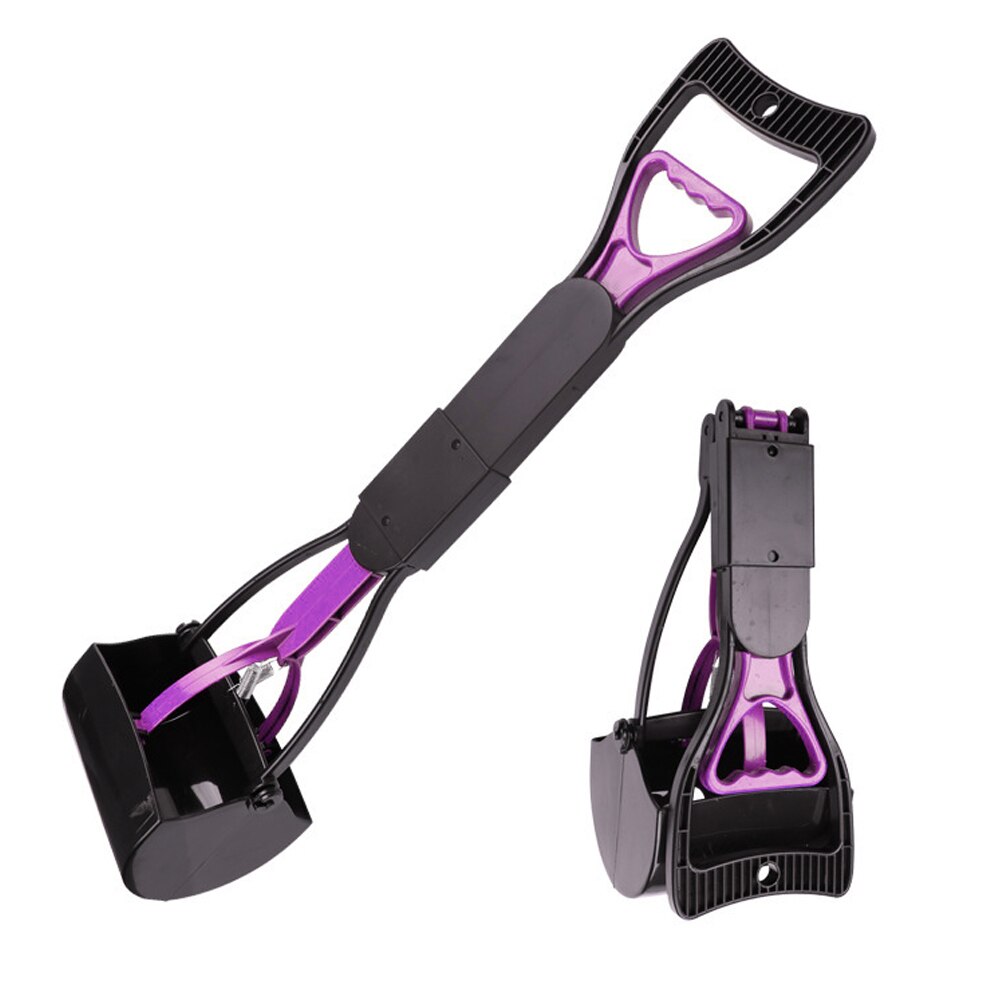 Ramasse-crottes pour animaux de compagnie, pelle à crottes de chien à long manche, pelle à crottes à mâchoire, ramassage des déchets d'animaux, outils de nettoyage extérieur pour animaux de compagnie: D