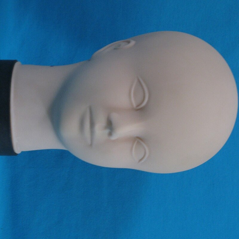 Plastic Female Cosmetology Mannequin Head for Makeup Practice, Training Manikin Head Hairdresser,Mannequin Head