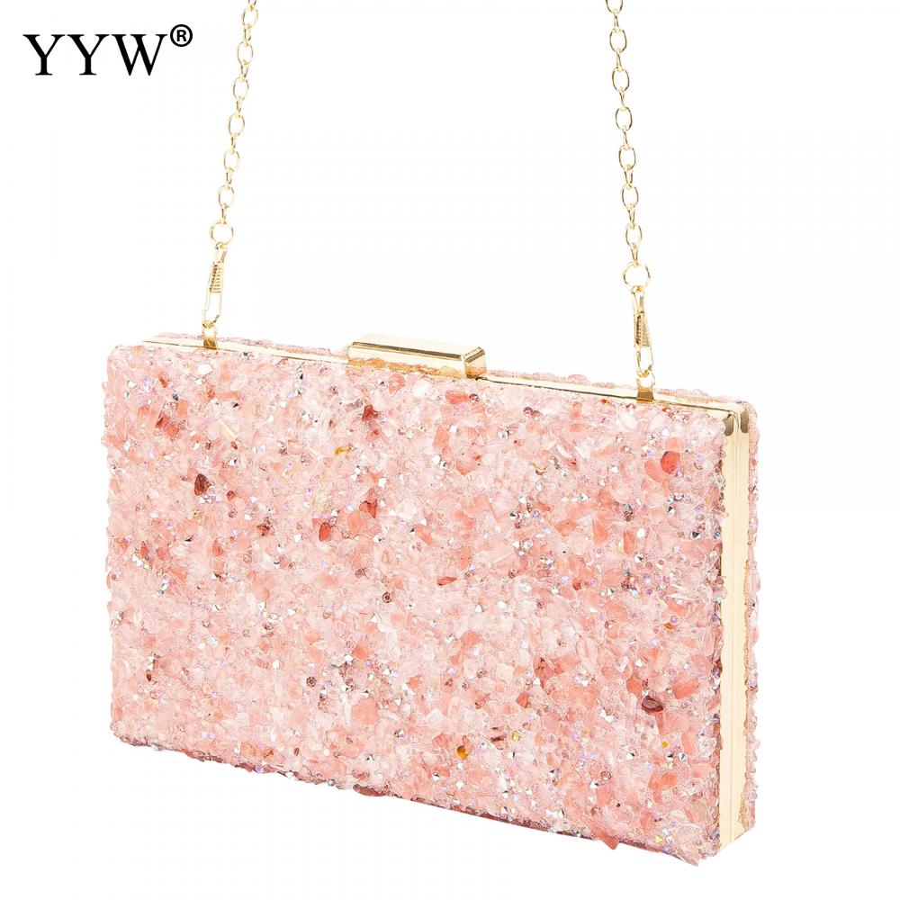 Avondtassen 2022 Multicolor Stenen Clutch Bags Vrouwen Party Purse Avondtassen Koppelingen Party Diner Strass Handtassen Crystal