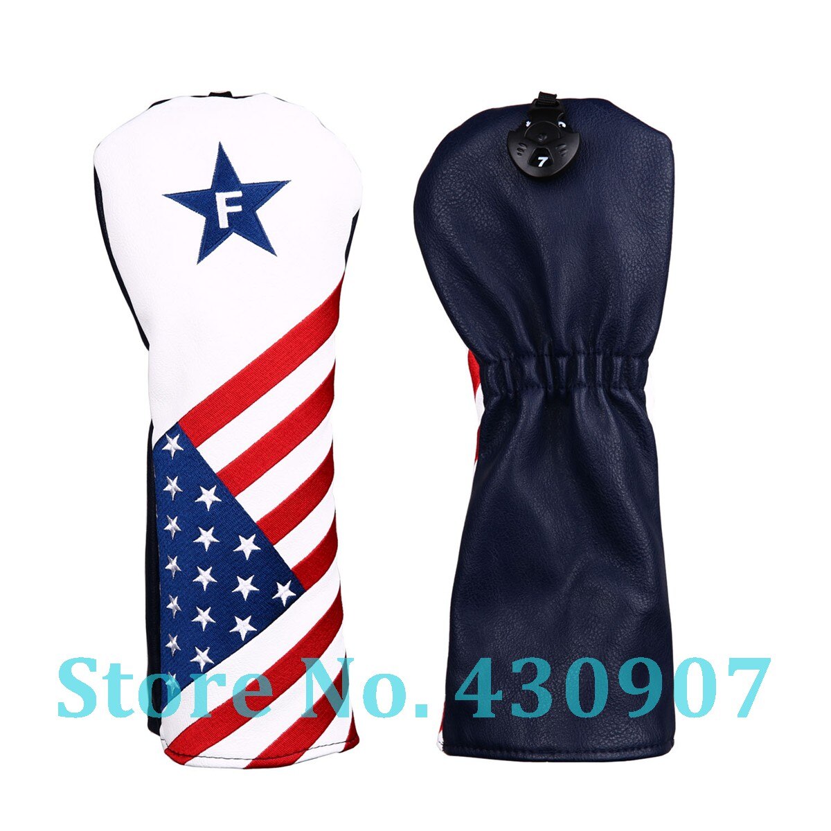 Cubierta de madera de estrella de EE. UU. Para Conductor de Golf Fairway híbrido UT FW cubierta del conductor 1 3 5 UT