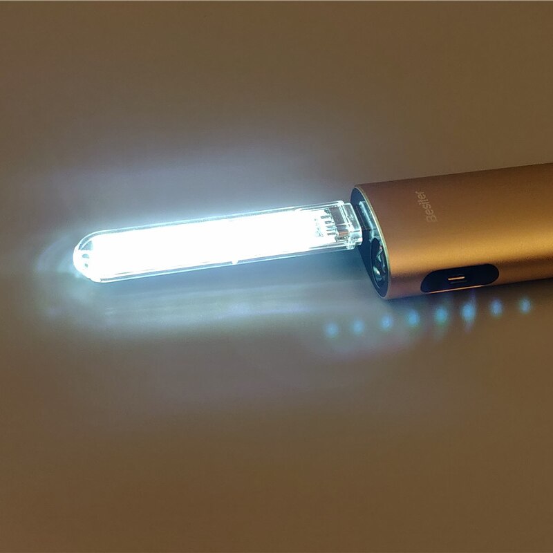Фонарик Mini USB Gadget LED Libro de La Luz luces DC5V 8 LEDs de ordenador portátil noche USB Gadget iluminación para PC portátil