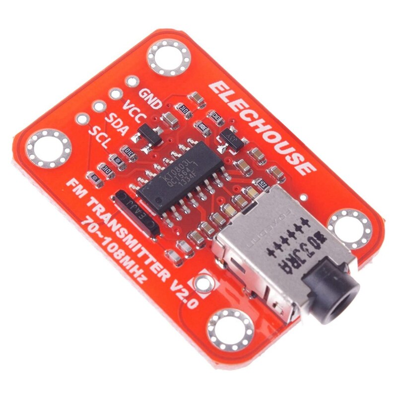 Module émetteur FM V2.0 numérique, Module Radio FM pour Microphone Arduino Audio