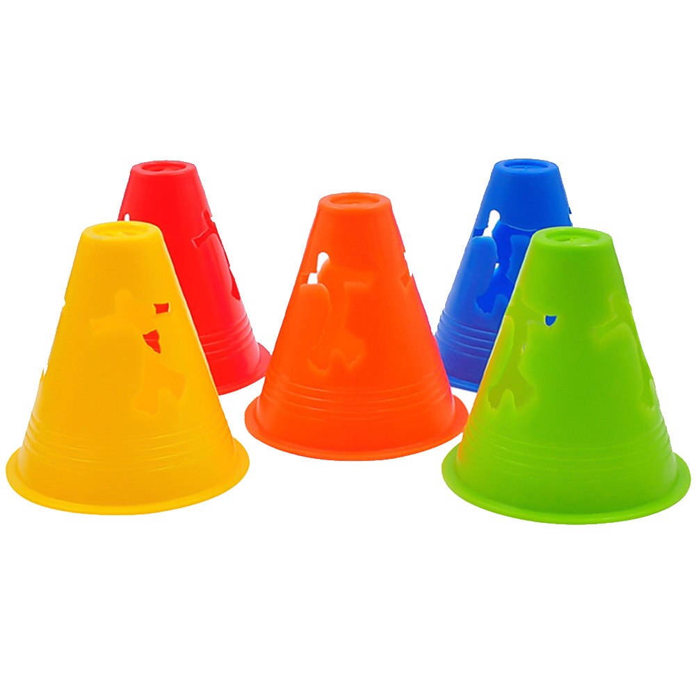 20pcs Training Obstacle Marker Sign Roadblocks Cones Hollowed Educational Robot Roller Skating Pile Cup For DJI RoboMaster S1