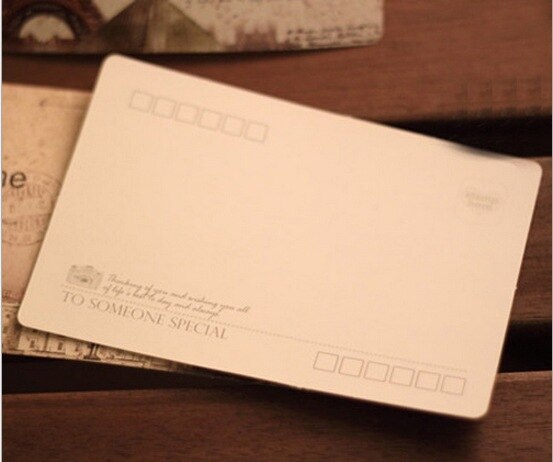 9 Pcs DIY a nostalgic postcard scenery Cards Greeting Cards