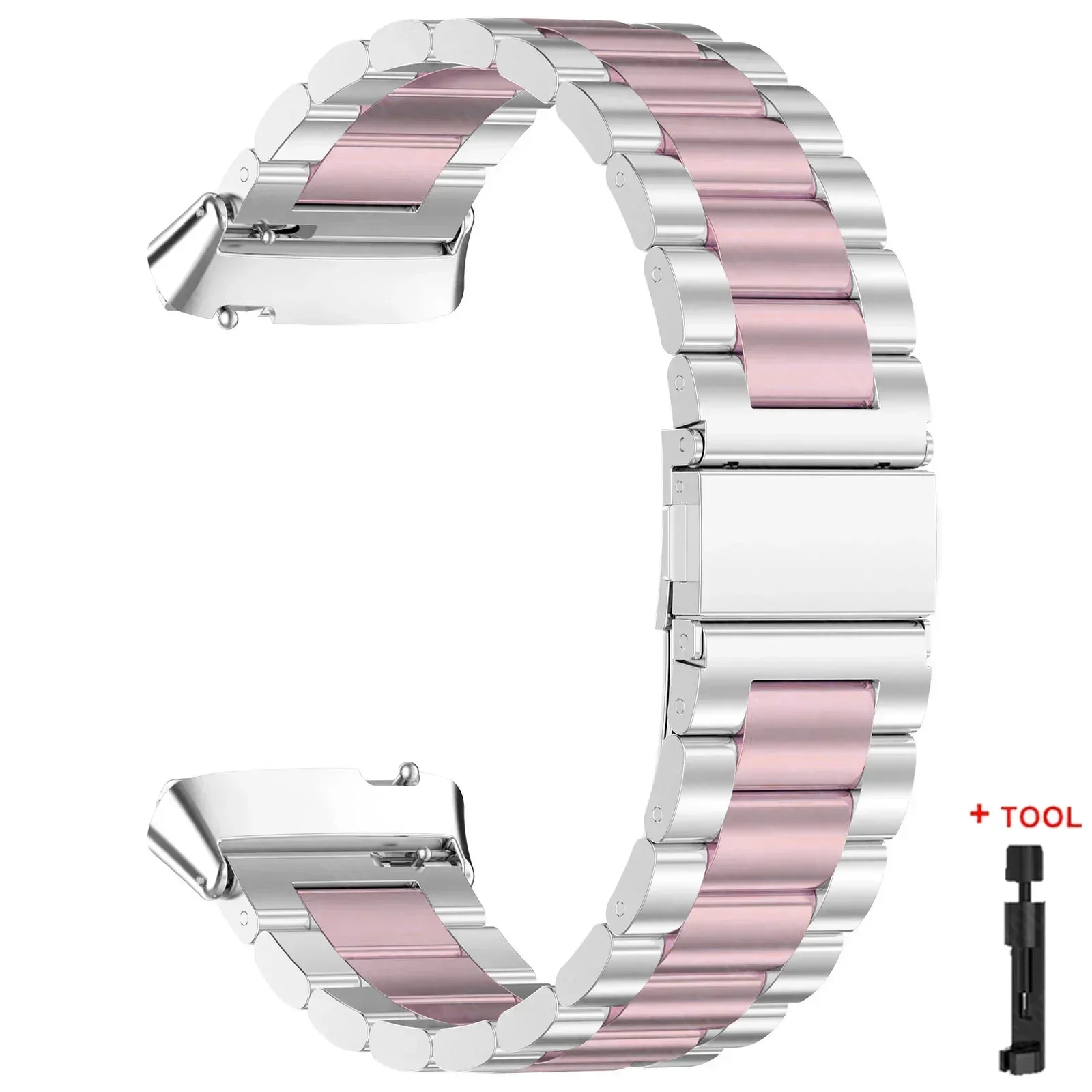 Correa de Metal sin huecos para Redmi Watch 3, pulsera activa de acero inoxidable para Xiaomi Redmi Watch 3 Lite