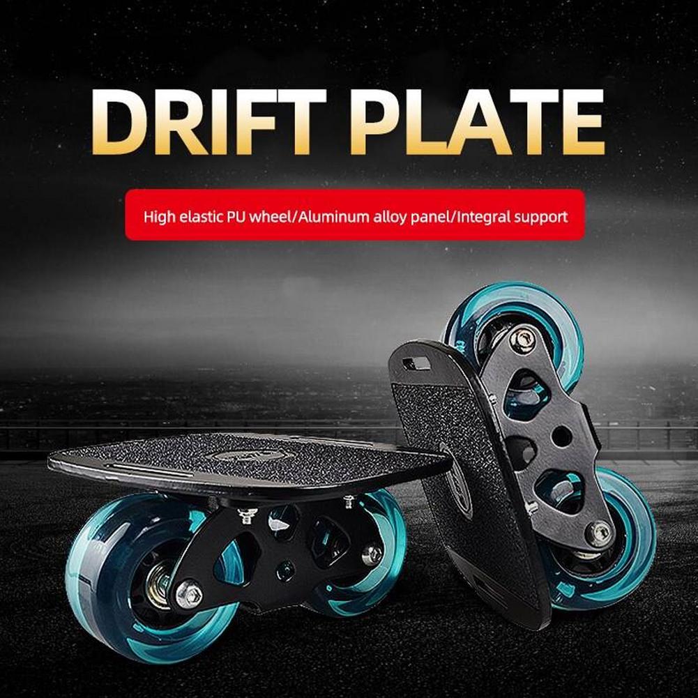 1 Paar Skateboard Aluminium Mini Drift Roller Road Drift Schaatsen Plaat Skate Vis Korte Board Roller Skateboard Skate Board