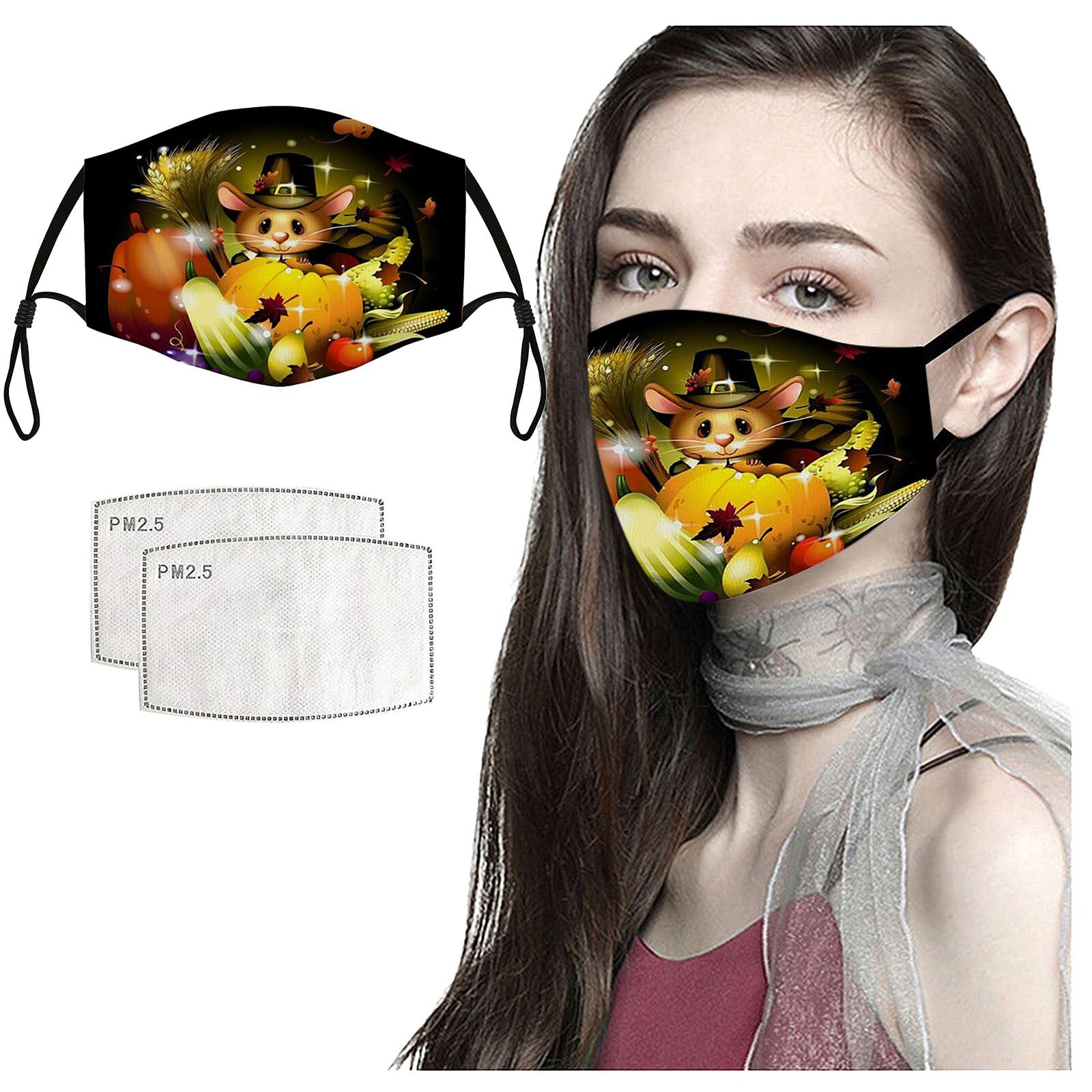 Kerstcadeau Kerstman Stofmasker Kerst Decoratie Ademend Masker Jaar Decoratie Navidad Vrolijk Kerstfeest