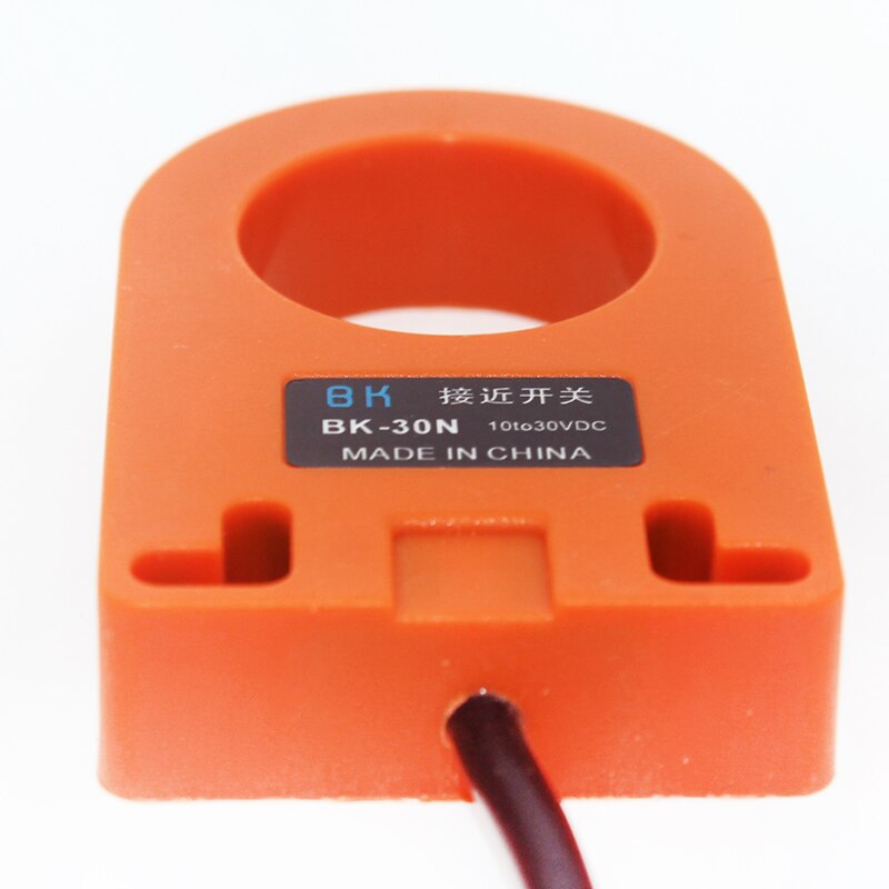 HX-DGS-30N Oranje Inductieve Ring Proximity Sensor Switch Npn No Voor Metaal Detecteren