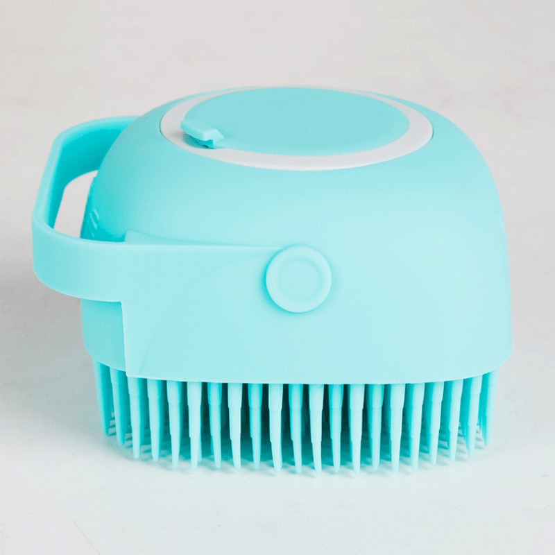 Hond Bad Borstel Kam Pet Spa Massage Borstel Zachte Silicone Honden Katten Douche Haar Grooming Cmob Hond Schoonmaken Tool dierbenodigdheden
