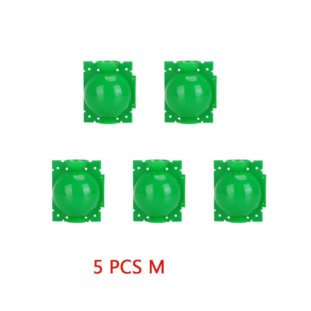 1/3/5PCS High Pressure Gardening Plant Root Ball Plant Root Growing Box Breeding Case for Garden Grafting Rooting Plant Box: 5 Green M