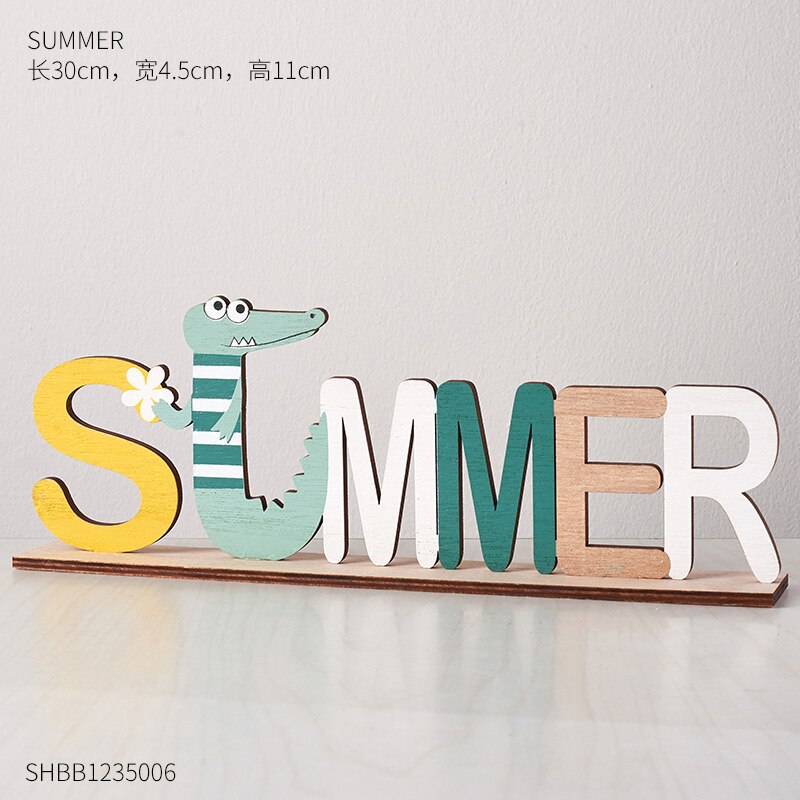 Blatt krokodil Flamingo papagei Auto Anlage Ebene holz Heimat Dekor raum dekoration freundlicher zimmer dekor Karikatur tiere sommer Hallo: Sommer