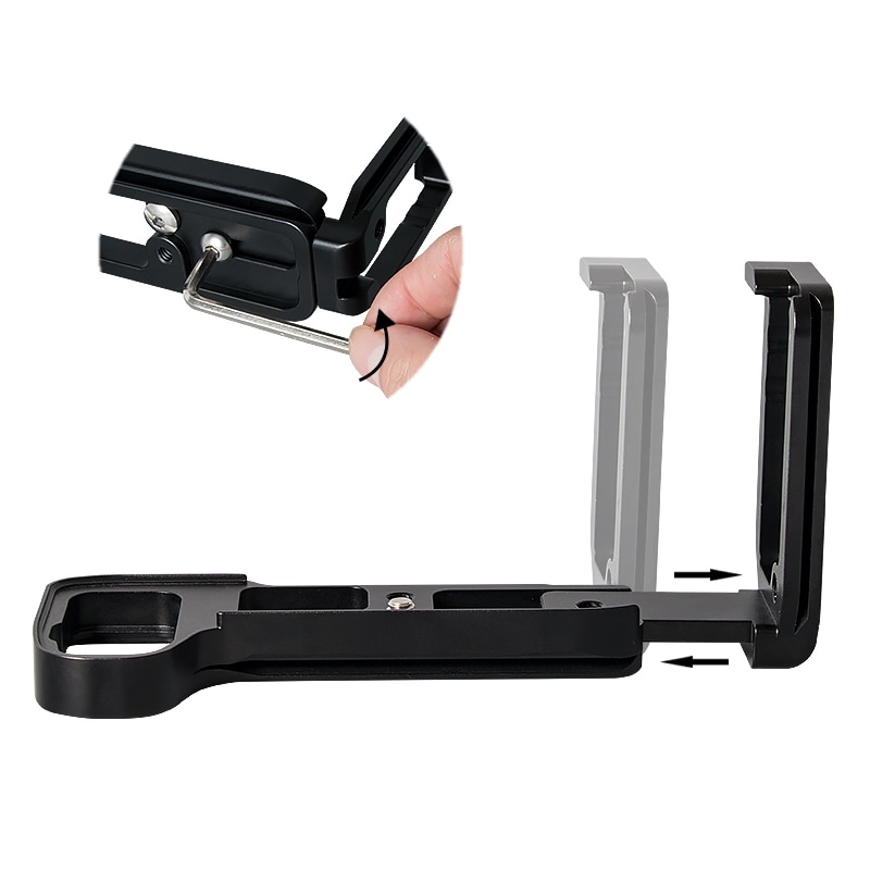 Quick Release L Plate Holder Hand Grip for SONY A7III A7RIII A7M3 A7RM3 camera Tripod Bracket for Benro Arca Swiss Tripod Head