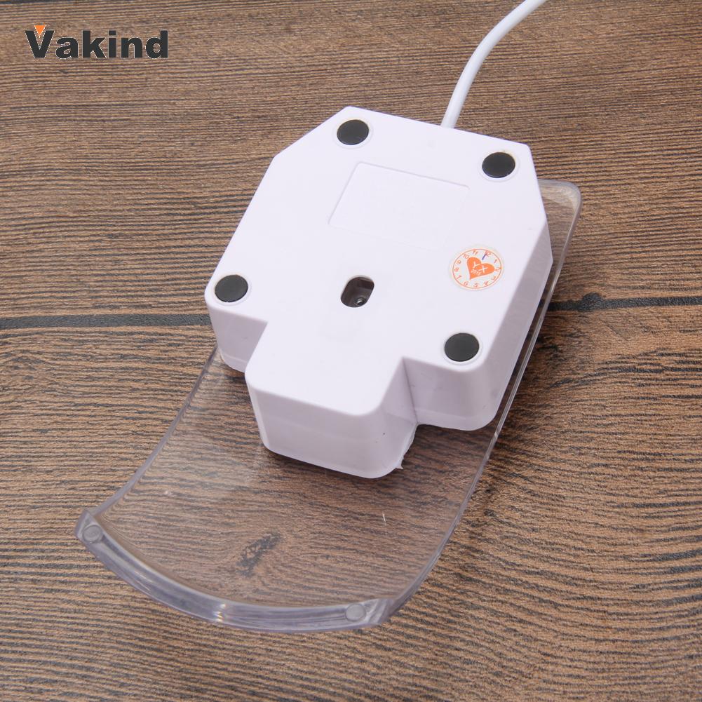 Clear Computer Mouse 1000DPI Optical LED Blue Light Transparent Wired USB Mouse Mice for PC Laptop Desktop