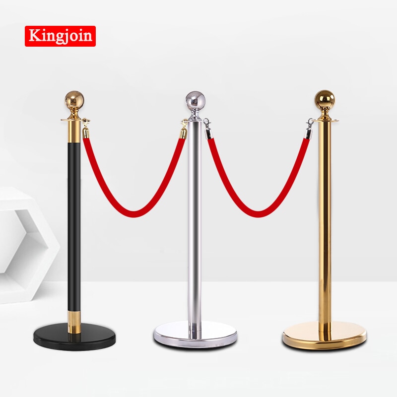 1.5m long twisted lining isolation rope, flannel sling obstacles, used to welcome the queued pole fence stand