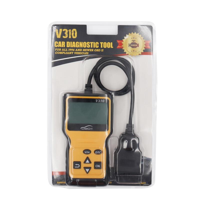 OBD2 Scanner Code Reader OBD2 Diagnostic Tool V310 OBD Code Reader OBD2 Scanner Car Check Engine Fault Diagnostic Tool