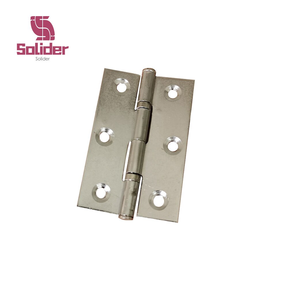 20 Pcs 2.5 Inch Stainless Steel Flat Hinge Cabinet Doors Windows Hardware Hinge