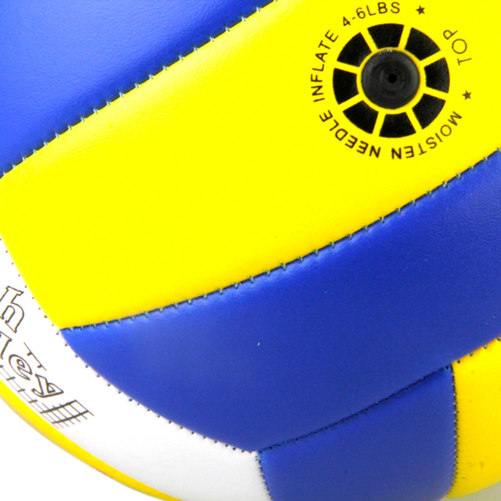 1 x PU Ball Volleyball Game Ball Outdoor Sand Beach Soft Training Thickened Volleyball Match Leather Training Beach Volleyball