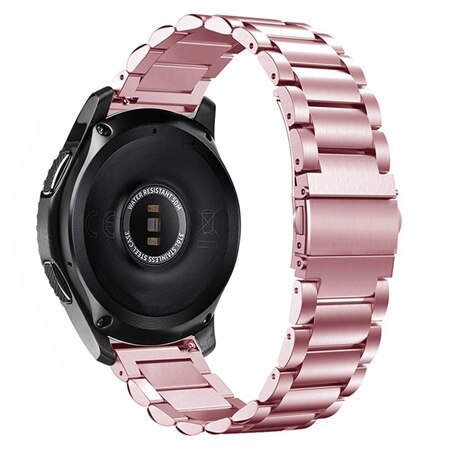 Metall Strap Für Huawei Uhr GT/GT2 46MM Ehre Magie 2 Smart Band Armband Edelstahl Straps Für TicWatch pro Armband Correa: Rose Pink