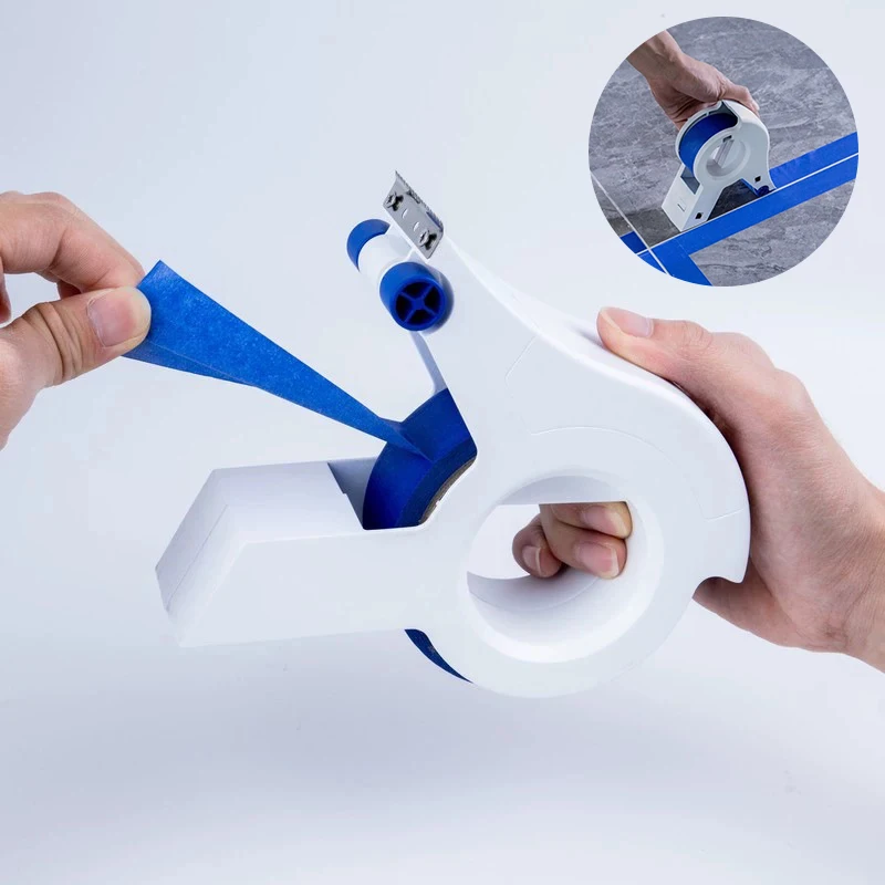 Maler-Abdeckband, Applikator, Spender, Maschine, Zauberstab, Boden, Malerei, Verpackung, Versiegelungswerkzeug für 1,88–2 Zoll x 60 Garten Standardband