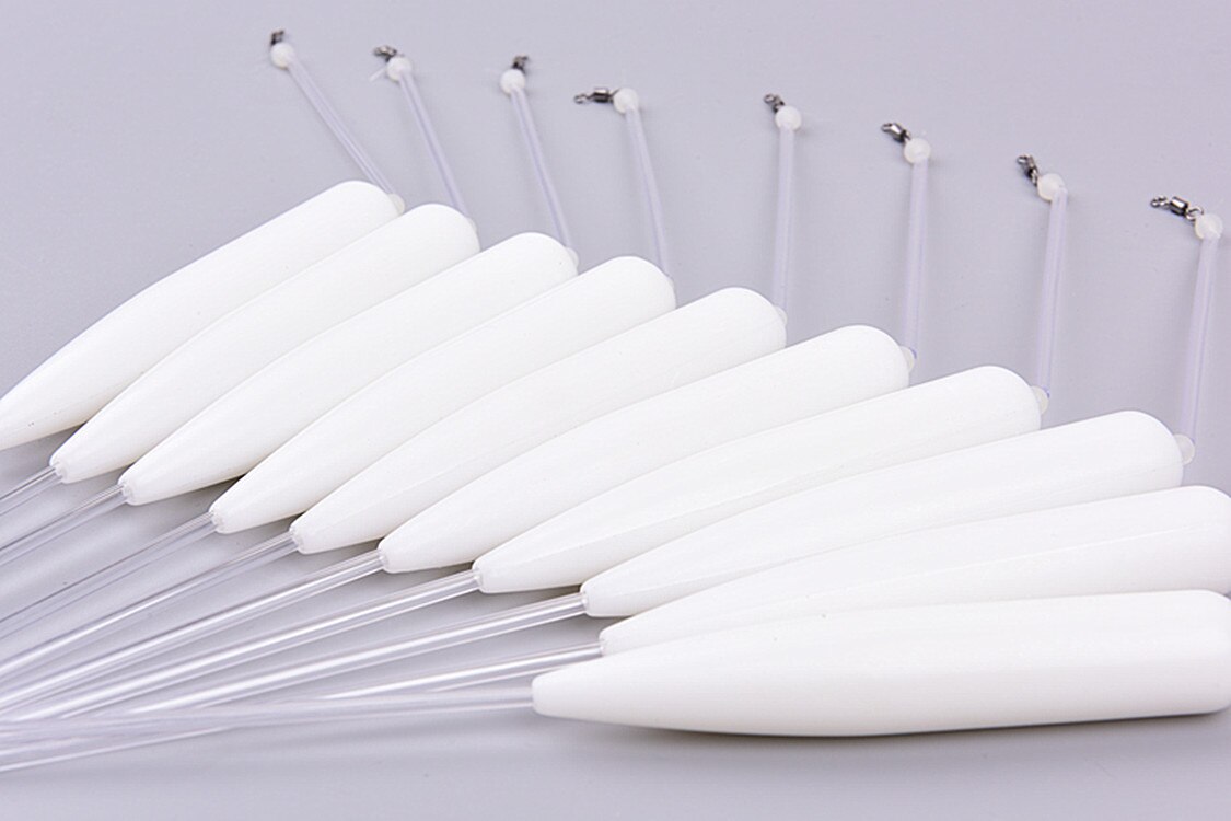 10pcs bombarda fishing Floating upward float tube float tackle bobber float