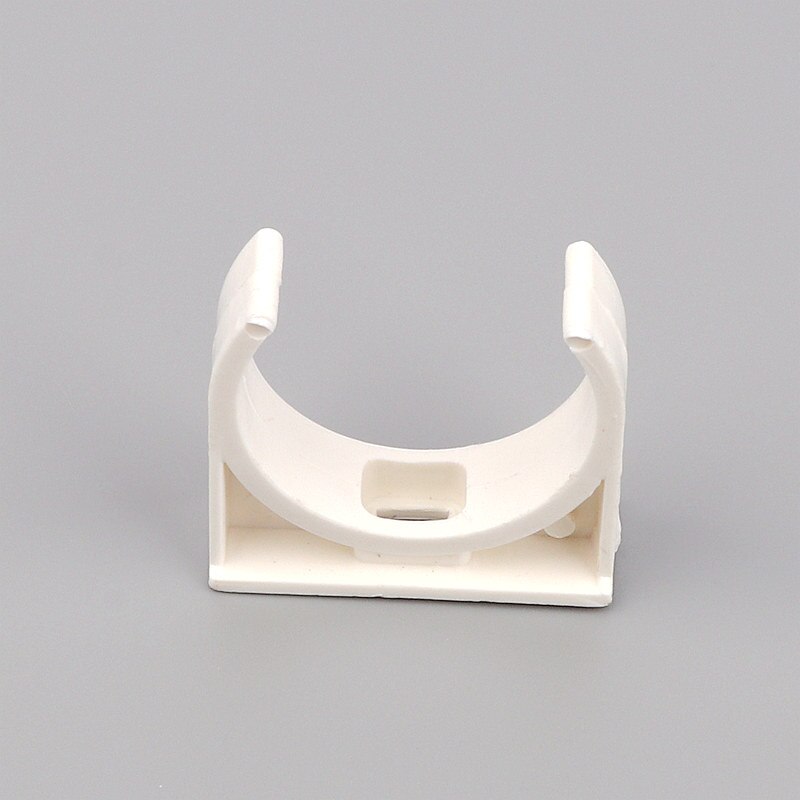 90 st dia 20-40mm pvc rörklämma pvc u-typ klämma fast rör pvc skarvar för trädgårdsbevattningssystem