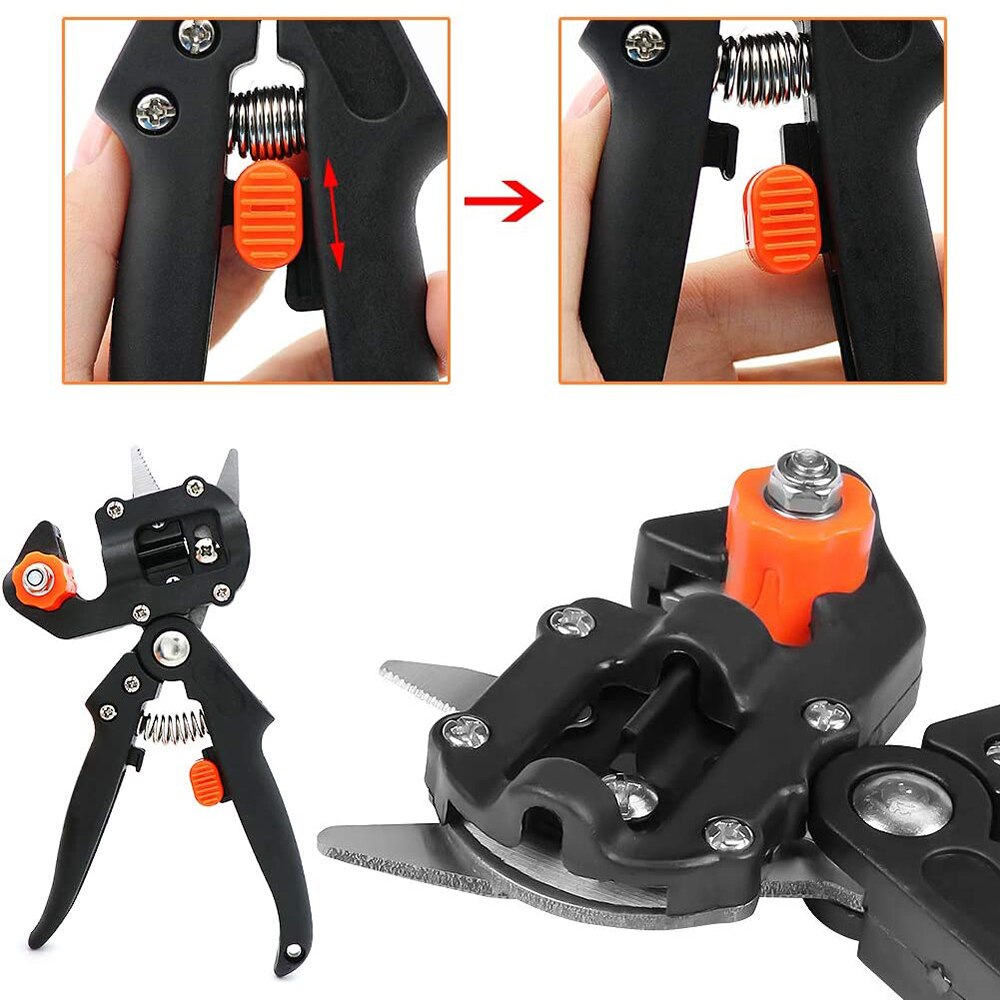 Farming Fruit Tree Pruning Cutting Grafting Shears Scissors Pruner Orchard and Garden Tools Multi-function Household Pruner