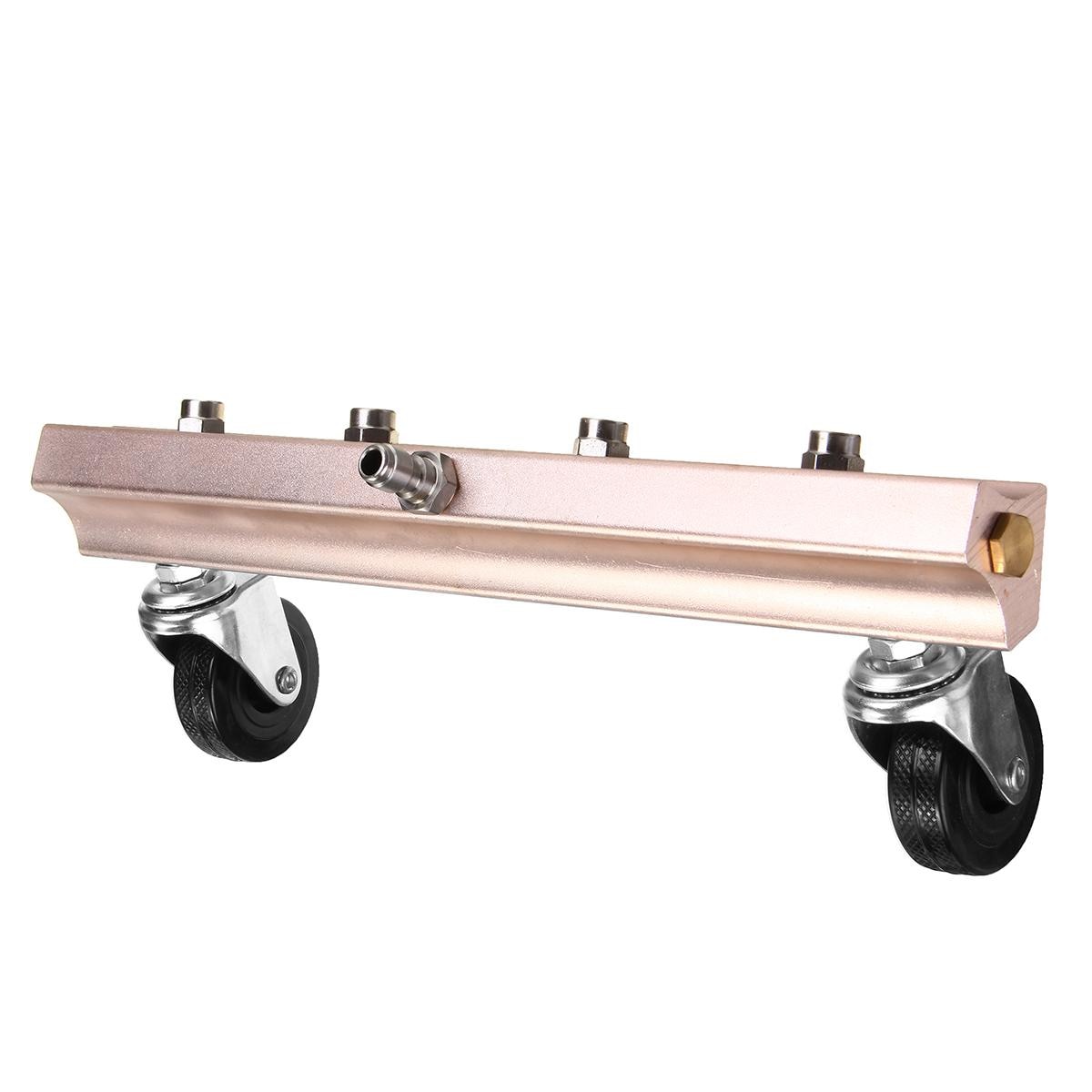 High Pressure Washer Car Under Body Chassis Power Washer Car Washing Machine 4 Spray Nozzle Cleaner Kit for 1/4" Connector