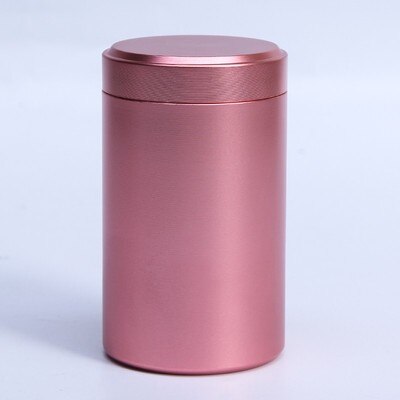 Mini latas de té portátiles de acero inoxidable, contenedor de almacenamiento de Metal de titanio, sellos, tanque de viaje, 5,2x9cm: Multicolor