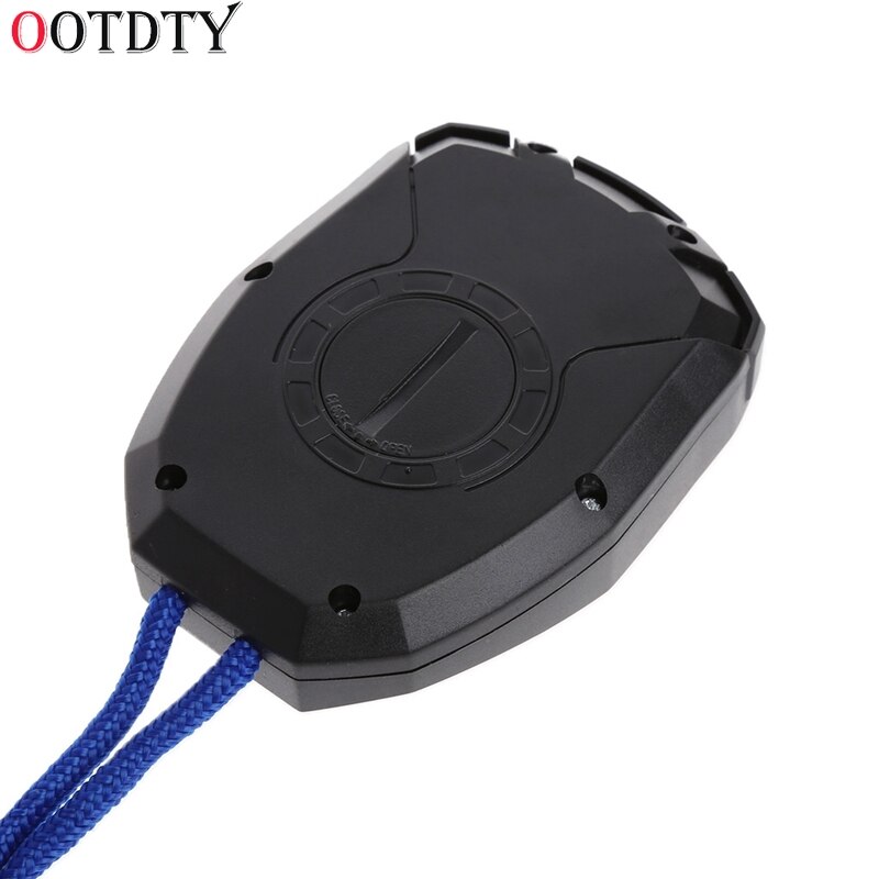 OOTDTY Stopwatch 3 Rows 100 Laps 1/1000 Seconds Digital Sport Counter Timer Athletics Stopwatch