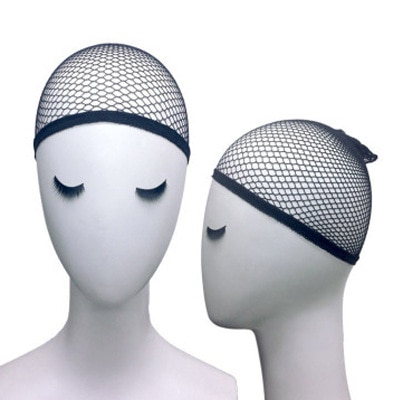 Hairnets Women Men Mesh Weaving Black Wig Hair Net Making Caps, Weaving Wig Cap & Hairnets
