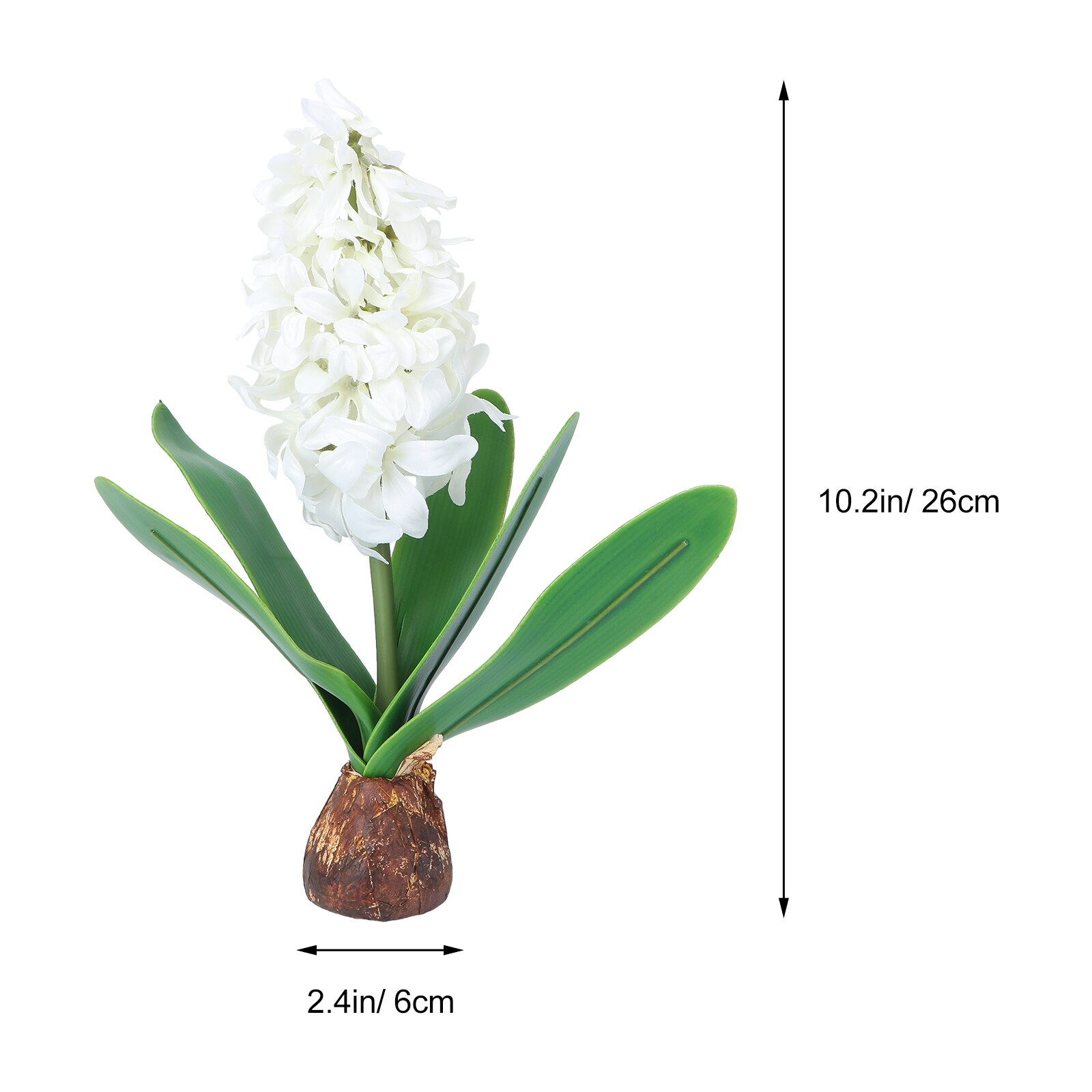 1PC Realistic Hyacinth Decor Cloth Art Flower Artificial Flower Photo Props