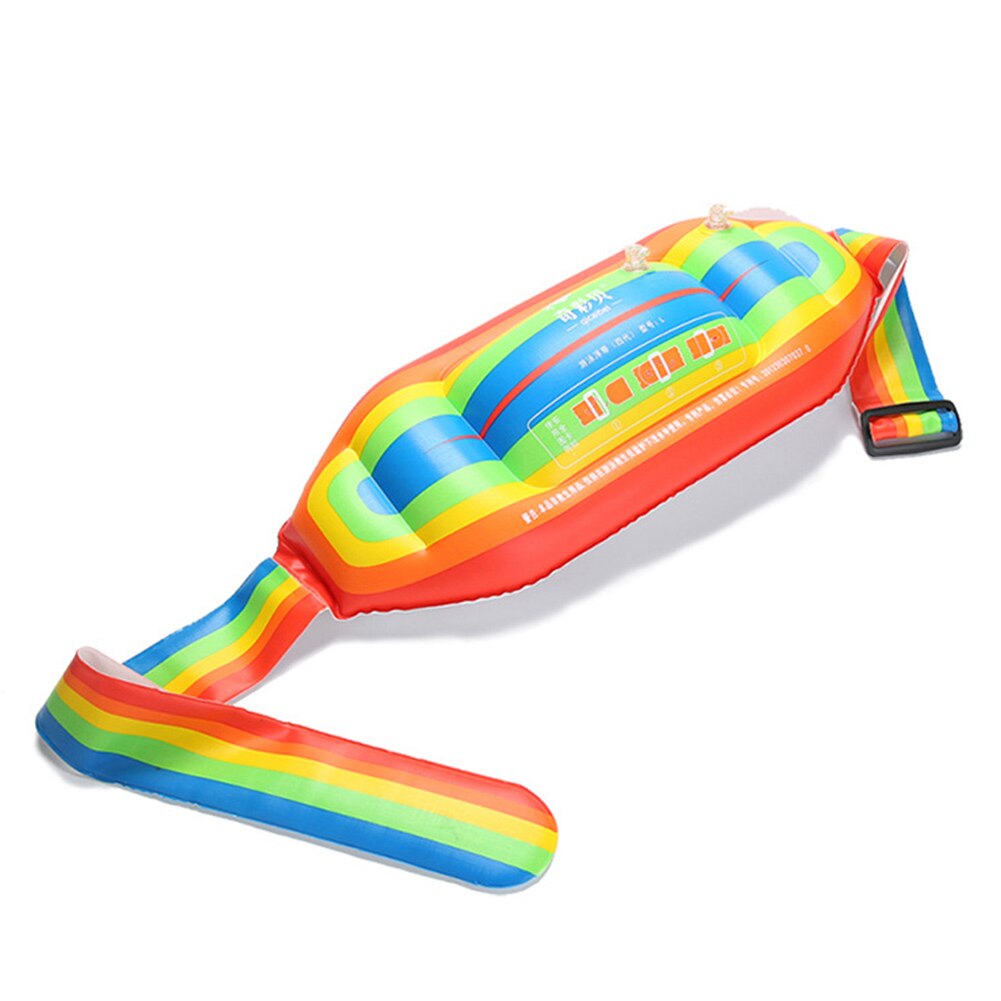 Swimming Inflating Floating Waistband Band Circle Float Adult Safety Water Life Jacket Air Floating Band: Default Title