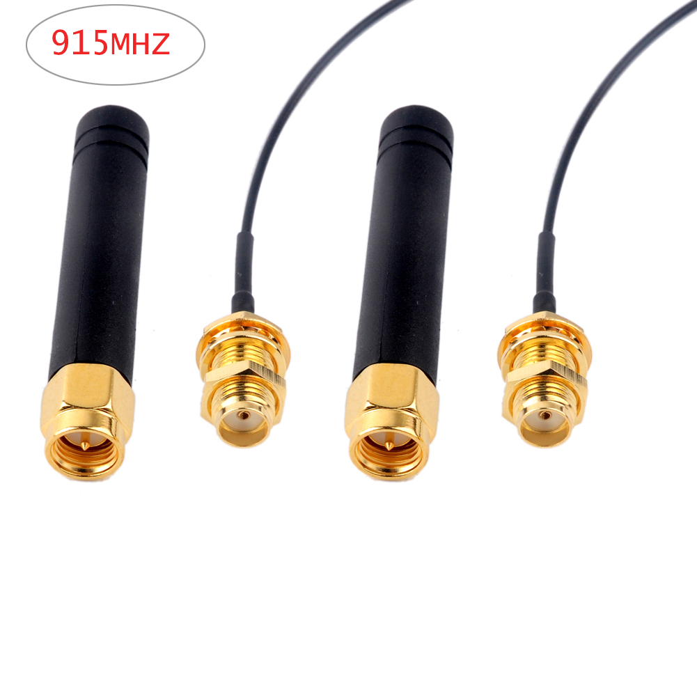 2 uds. Antena de conector Lora de 915MHz U.FL IPEX a SMA para tablero de Lora, IOT Lora32u4 II, módulo Wifi Lora32 Lora, RCmall FZ3681