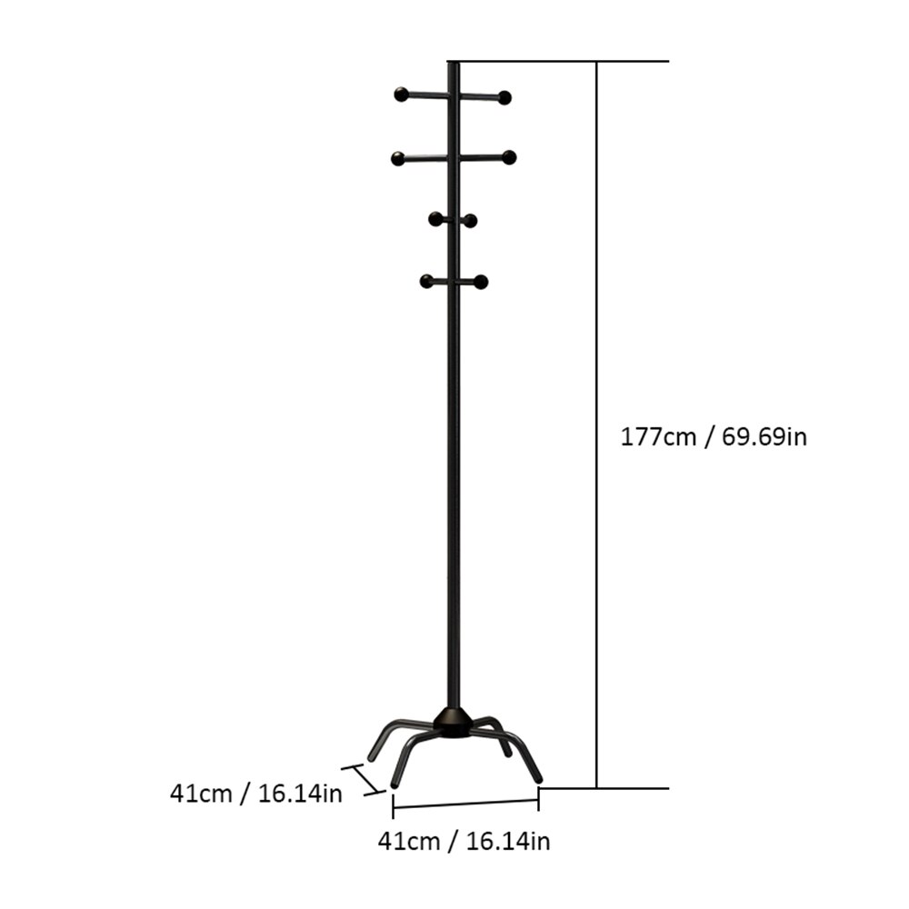 Coat Rack Adult Clothes Tree Hallstand Clothes Hat... – Vicedeal