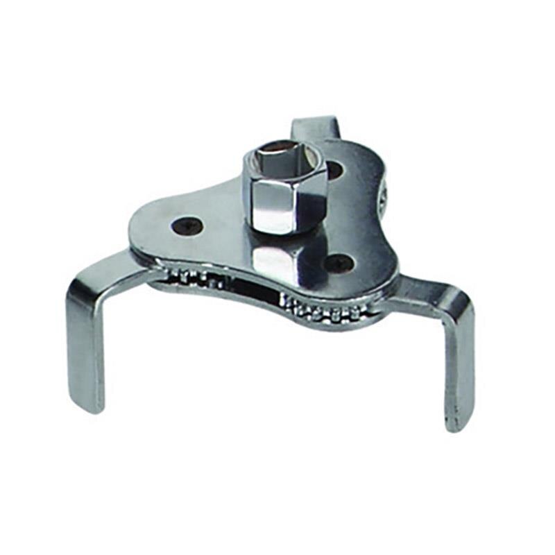 Herramientas de reparación de automóviles herramienta de llave de filtro de aceite de interfaz de 3/8 pulgadas con 3 herramientas de removedor de mandíbula para herramientas de eliminación de filtros de coches: style 2