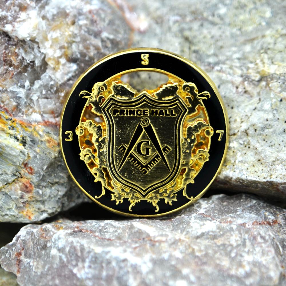 Prachtige Mini Masonic Badge Met Vlinder Sluiting Vintage Gouden Kompas Patroon Metalen Revers Pin Mannen Vrijmetselaar Broche