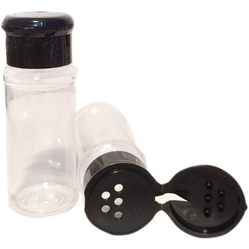 20 st / set 100ml kryddor salt peppar shakers svart kryddburk kan peppar flaska grill krydda kök gadget verktyg